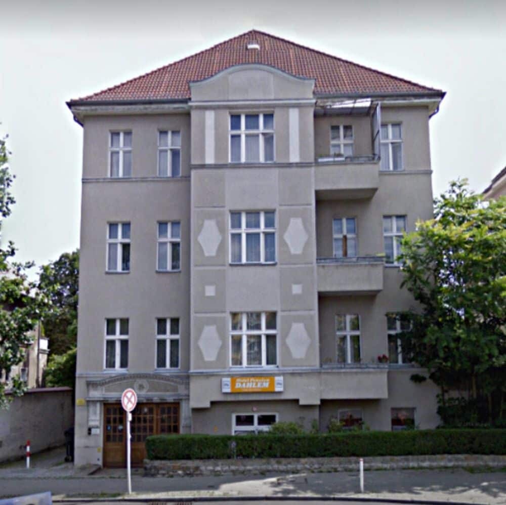 Hotel Pension Dahlem Берлин Экстерьер фото